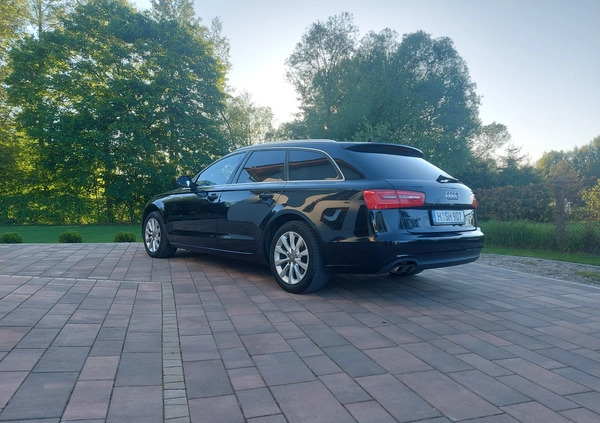 Audi A6 cena 57900 przebieg: 196000, rok produkcji 2012 z Ostróda małe 121